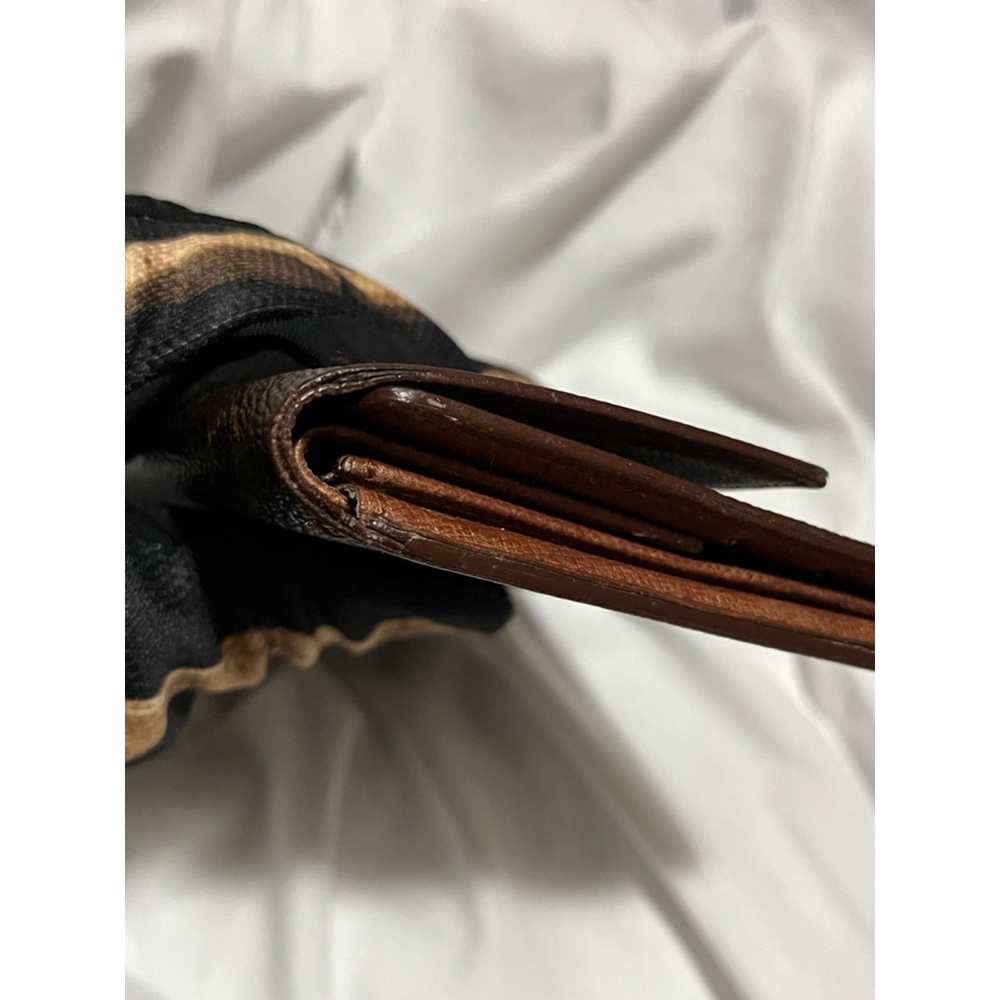 Authentic Women's Louis-Vuitton Monogram Portefeuille-IBrown Wallet One Size - Picture 10 of 13